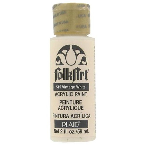 Plaid FolkArt Acrylic Paint 2oz - Vintage White