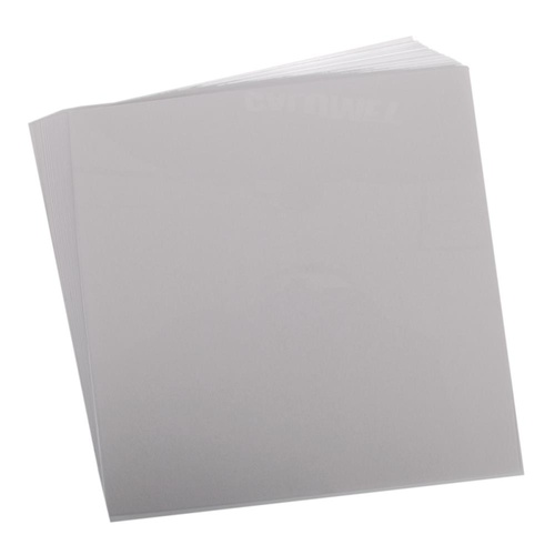 Grafix - Medium Weight Craft Clear Plastic Sheets (Acetate) 12"X12" 