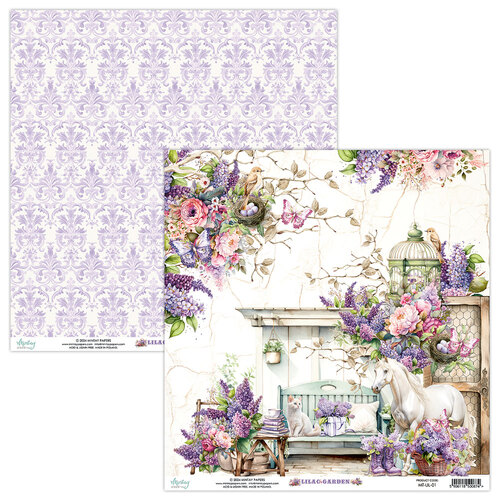 Mintay - Lilac Garden - Paper 1