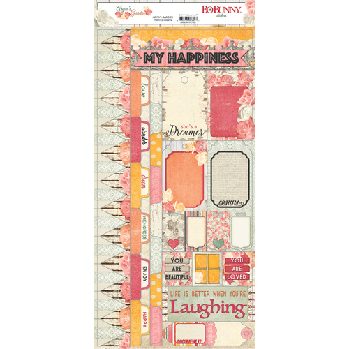 Aryia's Garden - Cardstock Stickers