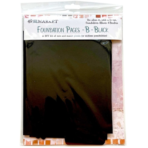49 and Market - Memory Journal Foundations Pages B - Black