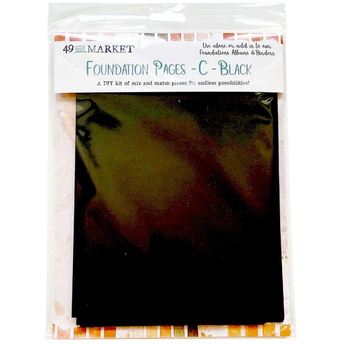 49 and Market - Memory Journal Foundations Pages C - Black