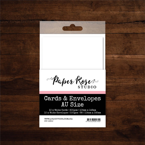 Paper Rose Studio - Cards & Envelopes - 105x148mm - 10 pieces
