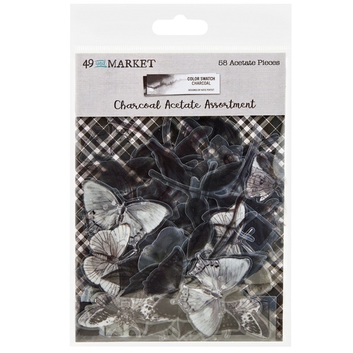49 and Market - Color Swatch: Charcoal - Acetate Assortment