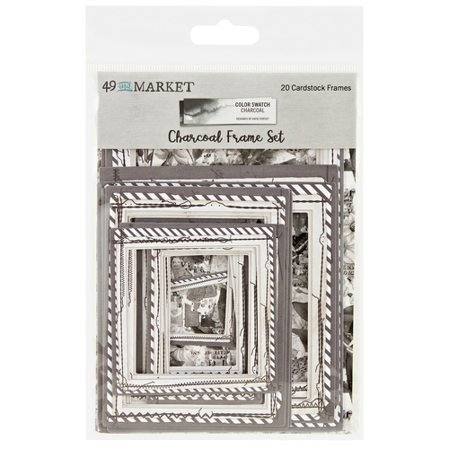 49 and Market - Color Swatch: Charcoal - Frame Set