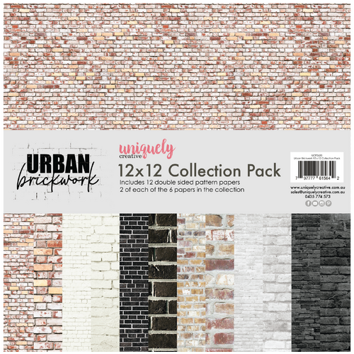 Uniquely Creative - Urban Brickwork - 12x12 Collection Pack