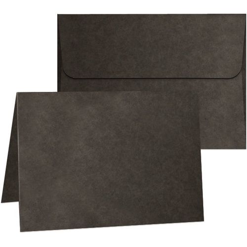 Graphic 45 - Staples - A7 Card 5"X7" With Envelope - Black