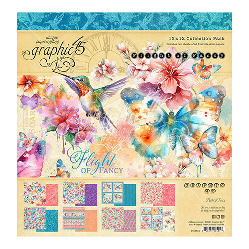 Graphic 45 - Flight of Fancy - 12x12 Collection Pack