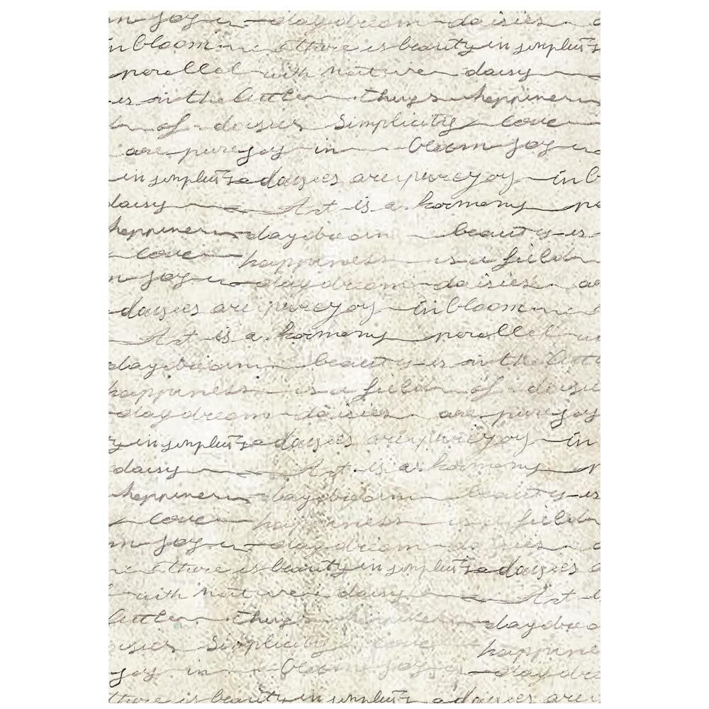 Stamperia - Daisy Art - Background Rice paper A6 8 sheets