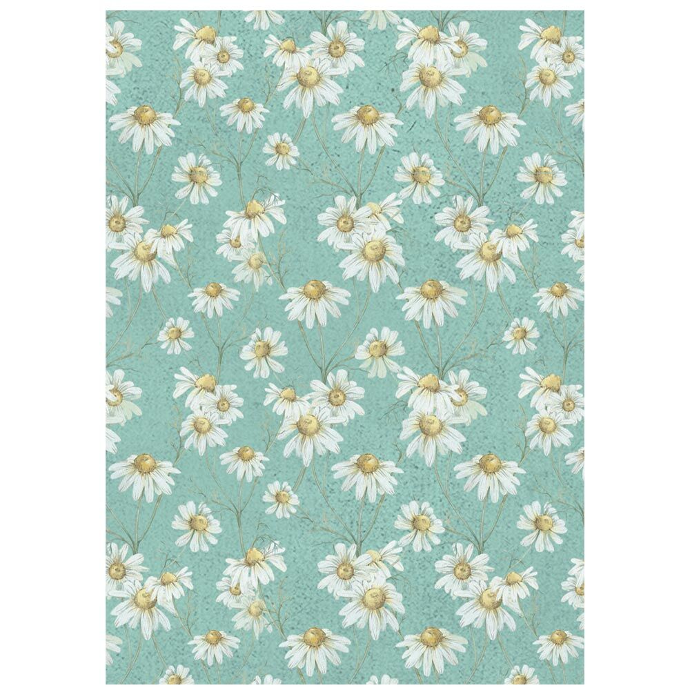 Stamperia - Daisy Art - Background Rice paper A6 8 sheets