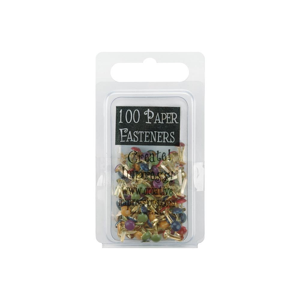 thumbnail image 2 of Creative Impressions Metal Paper Fasteners 25/Pkg-Silver Butterfly | Michaels 2 of 13