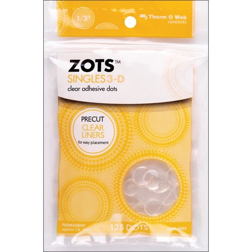 Therm O Web - Zots Singles Clear Adhesive Dots