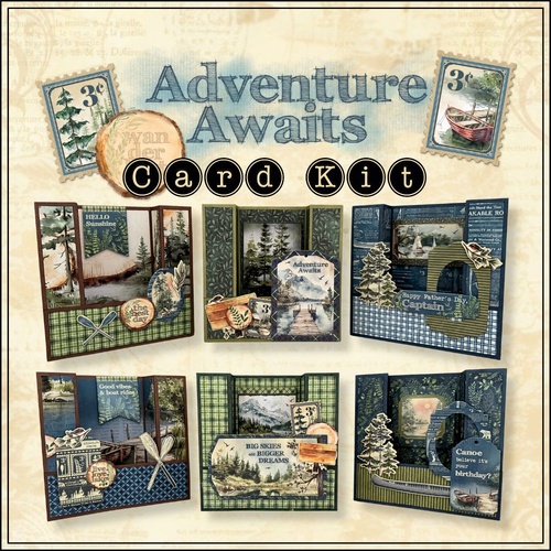 Graphic 45 - Card Kit - Adventure Awaits