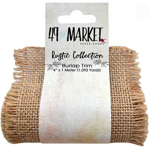 Burlap Ribbon Roll 4"X1m