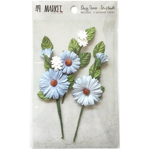 Daisy Stems - Cornflower