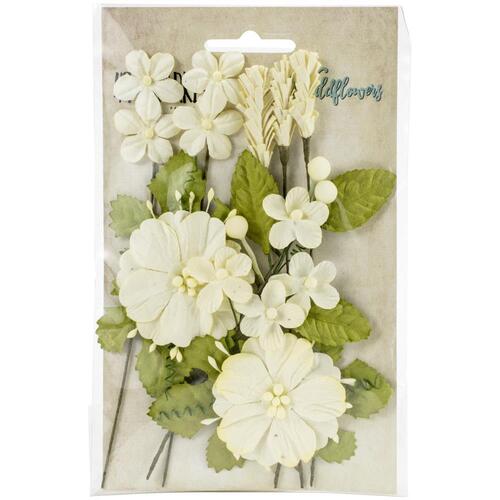 49 and Market - Wildflowers – Cream Paper Flowers
