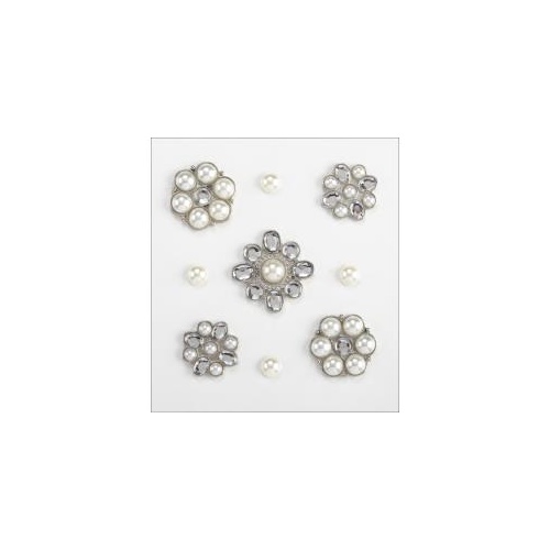 Jolee's - Dimensional Stickers - Pearl & Gem Clusters