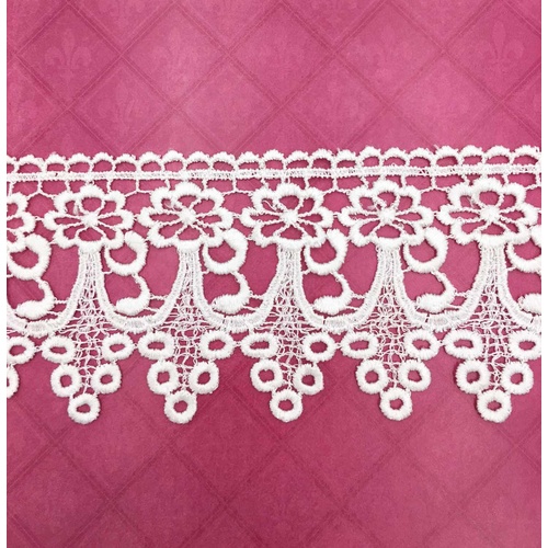 Ivory Venice Lace 2