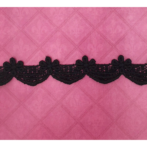 Black Venice Lace 3B