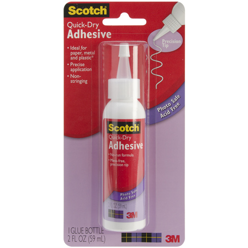 3M - Scotch Quick-Dry Tacky Glue 59ml