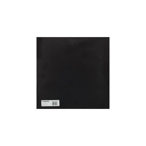 Grafix 12x12 Medium Weight Chipboard Sheets 25PK Black