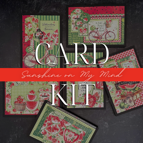 Graphic 45 - Card Kit - Sunshine on My Mind - Surprise Card Set