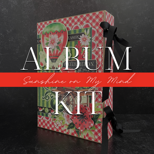 Graphic 45 - Album Kit - Sunshine on My Mind - Interactive Folio Album
