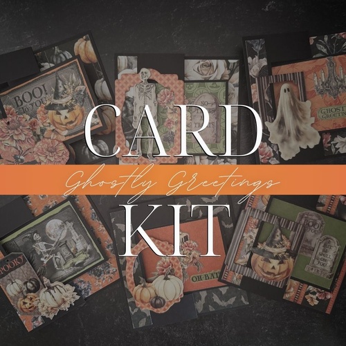 Graphic 45 - Card Kit - Ghostly Greetings