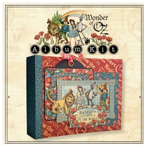Graphic 45 - Album Kit - Wonder of Oz