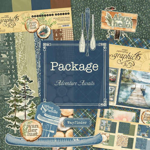Graphic 45 - Adventure Awaits - Collection Package