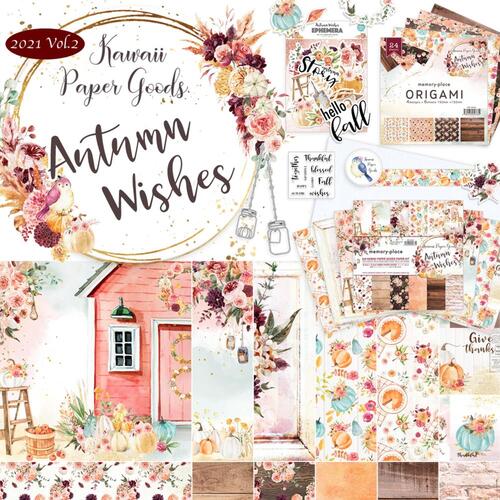 **Memory Place - Kawaii Paper Goods Bundle - Autumn Wishes Vol. 2 2021