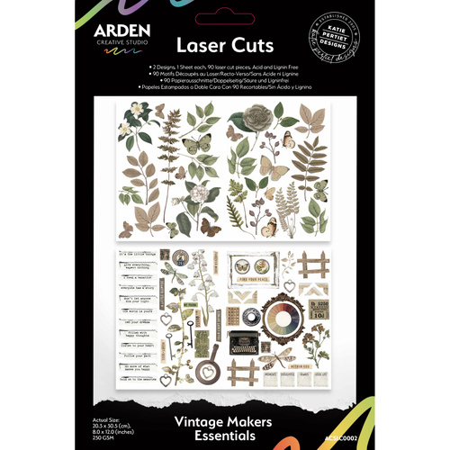 Arden Creative Studio - Vintage Makers Essentials - Laser Cuts