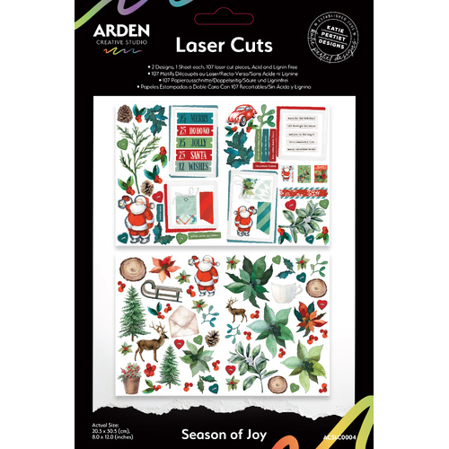 Arden Creative Studio - Season of Joy - Laser Cuts