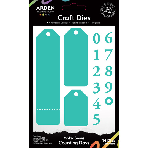 Arden Creative Studio - Season of Joy - Counting Days Craft Dies