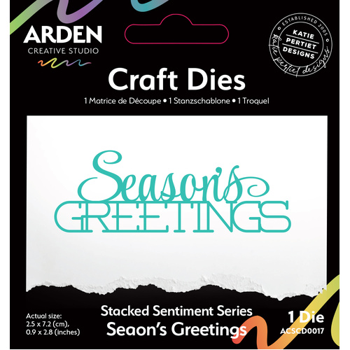 Arden Creative Studio - Season of Joy - Season's Greetings Craft Dies