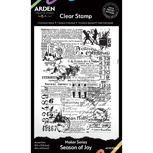 Arden Creative Studio - Season of Joy - Background Clear Stamp