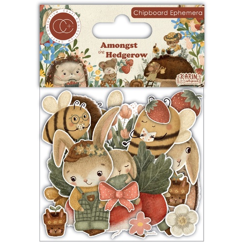 Craft Consortium - Amongst The Hedgerow - Chipboard Ephemera
