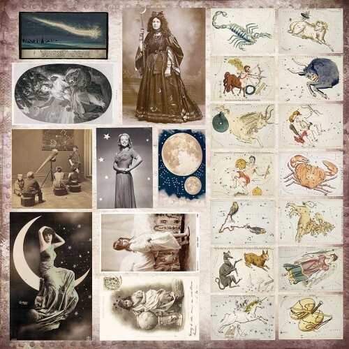 7 Dots Studio - Stargazer - Vintage Ephemera