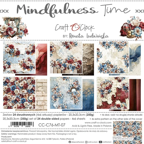 Craft O'Clock - Mindfulness Time - 8x8 Collection Pack