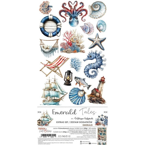 Craft O'Clock - Emerald Tales Extras Set - Emerald
