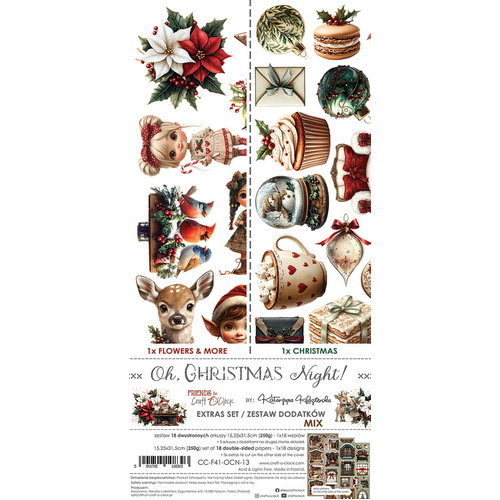 Craft O'Clock - Oh, Christmas Night! Extras Set - Mix