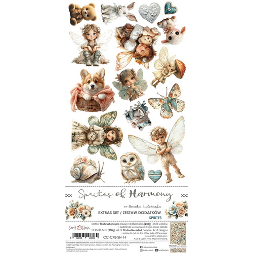 Craft O'Clock - Sprites of Harmony - EXTRAS set - Sprites