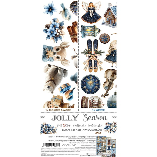 Craft O'Clock - Jolly Season Extras Set - Mix