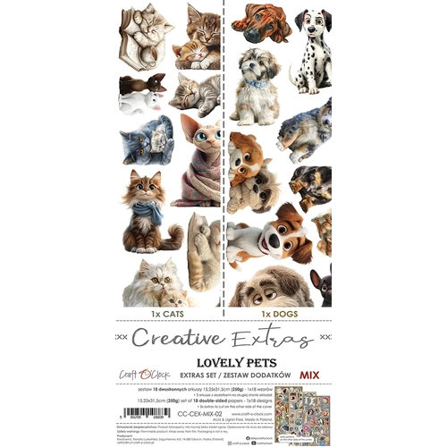 Craft O'Clock - Lovely Pets - Creative Extras