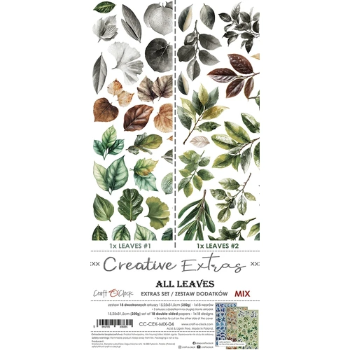 Craft O'Clock - ALL Leaves - Creative Extras