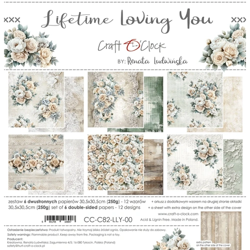 Craft O'Clock - Lifetime Loving You - 12x12 Collection Pack