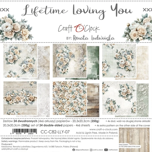 Craft O'Clock - Lifetime Loving You - 8x8 MAIN Collection Pack