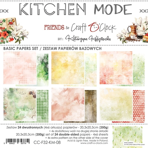 Craft O'Clock - Kitchen Mode - 8x8 BASIC Collection Pack