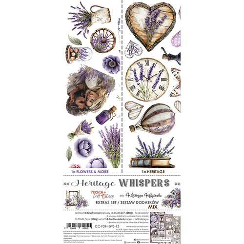 Craft O'Clock -Heritage Whispers Extras Set - Mix