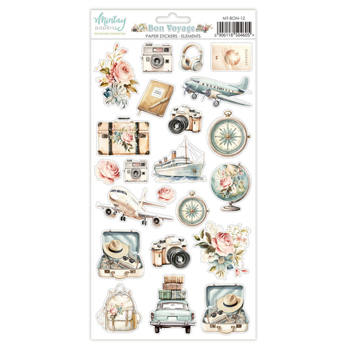Mintay - Bon Voyage - Stickers - Elements